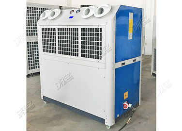 خيمة المحمولة المنقولة مكيف الهواء 10hp مع عجلات في الهواء الطلق الزفاف نظام التبريد
